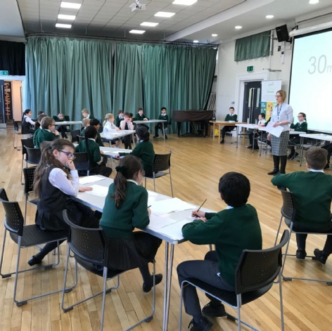News » Blue House Runs Away With Inaugural Maths Dash