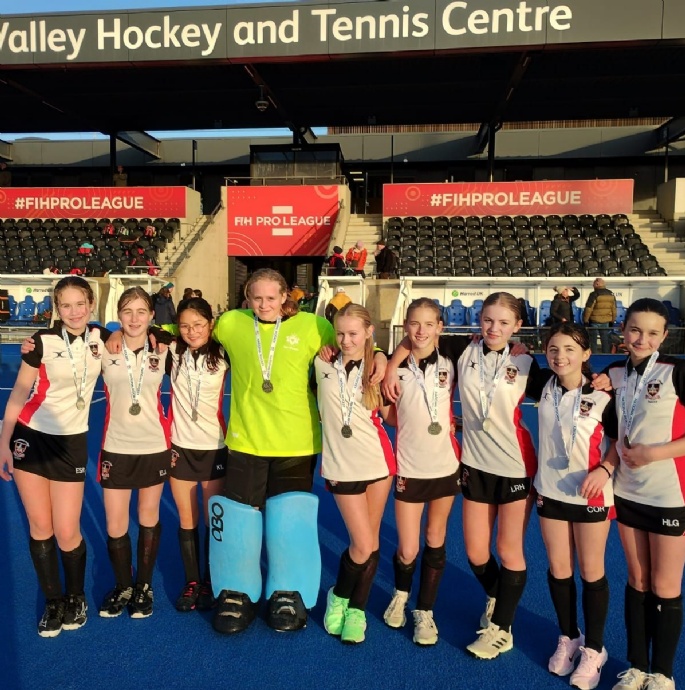 News » U13 Girls Take The Silver Medal At The ISA National Hockey