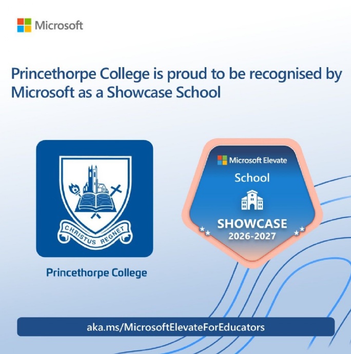 News » Princethorpe College Retains Microsoft Showcase School Status
